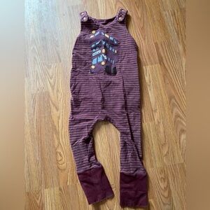 ❤️2/30 Purple Striped Baby Romper with Harry Potter Bus Design